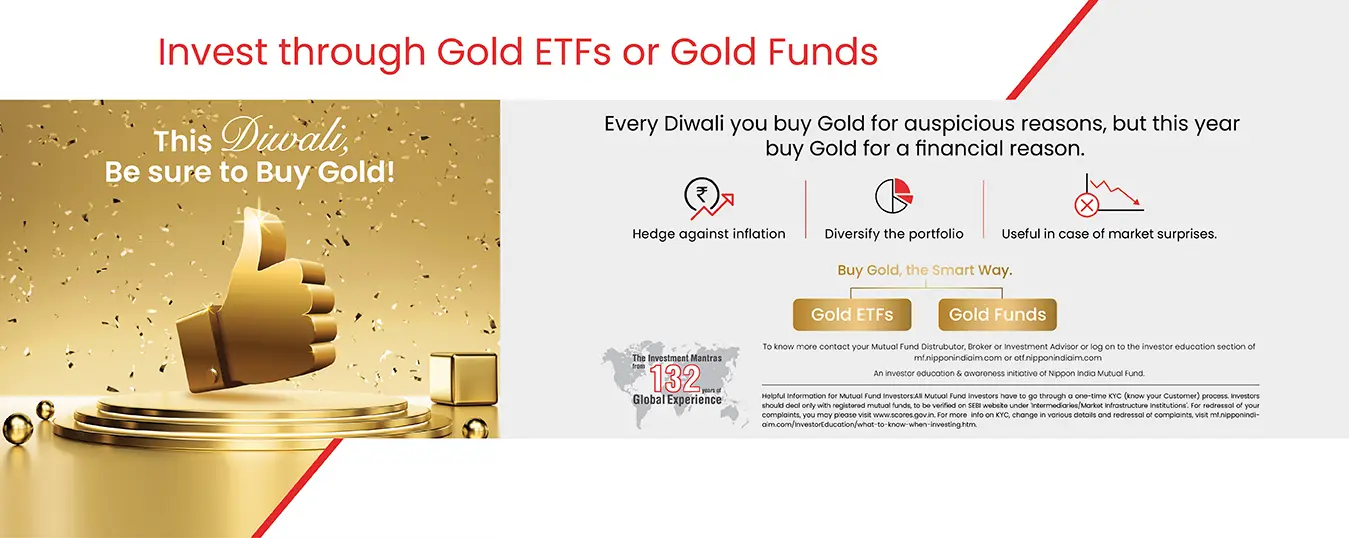 Invest in Gold Fund - Nippon India Mutual Funds